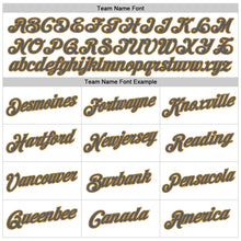 Load image into Gallery viewer, Custom White Steel Gray-Old Gold Performance T-Shirt