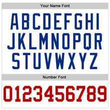 Load image into Gallery viewer, Custom White Red-Royal Authentic Throwback Basketball Jersey