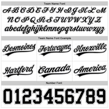 Load image into Gallery viewer, Custom White Black-Gray Authentic Throwback Basketball Shorts