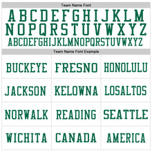 Load image into Gallery viewer, Custom White Pink-Kelly Green Mesh Authentic Football Jersey