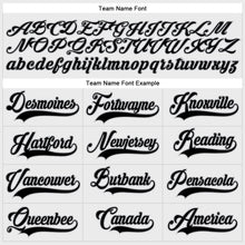 Load image into Gallery viewer, Custom White Black-Gray Hockey Lace Neck Jersey