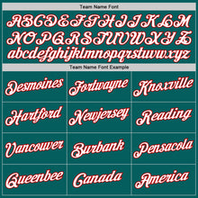 Load image into Gallery viewer, Custom Aqua White-Red Performance T-Shirt