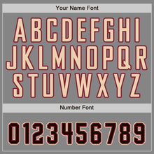 Load image into Gallery viewer, Custom Gray Black-City Cream Baseball Jersey