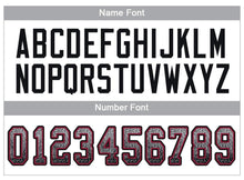 Load image into Gallery viewer, Custom Light Gray Black-Cardinal Drift Fashion Football Jersey