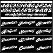 Load image into Gallery viewer, Custom Black White-Gray Performance T-Shirt