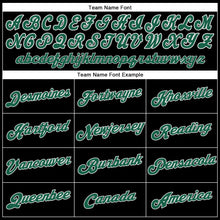 Load image into Gallery viewer, Custom Black Kelly Green-White Performance T-Shirt