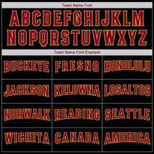 Load image into Gallery viewer, Custom Black Maroon-Gold Authentic Throwback Rib-Knit Baseball Jersey Shirt