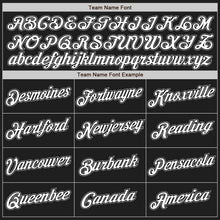 Load image into Gallery viewer, Custom Black White-Gray Authentic Two Tone Baseball Jersey