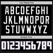 Load image into Gallery viewer, Custom Black White-Royal Authentic Throwback Basketball Jersey