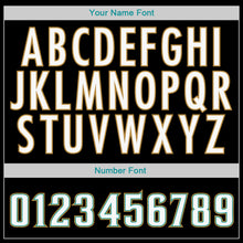 Load image into Gallery viewer, Custom Black White-Teal Authentic Baseball Jersey