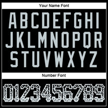 Load image into Gallery viewer, Custom Black Silver-White Authentic Drift Fashion Baseball Jersey