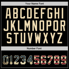 Load image into Gallery viewer, Custom Stitched Black Vintage USA Flag-Cream Sports Pullover Sweatshirt Hoodie