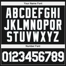 Load image into Gallery viewer, Custom Stitched Black White-Silver Sports Pullover Sweatshirt Hoodie