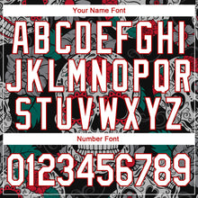 Load image into Gallery viewer, Custom Stitched Black White-Red 3D Skull Fashion Sports Pullover Sweatshirt Hoodie