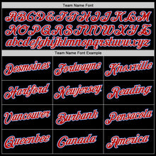 Load image into Gallery viewer, Custom Black Red-Royal Performance T-Shirt