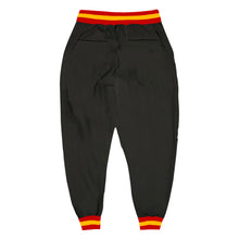 Load image into Gallery viewer, Custom Black Red-Gold Sports Pants