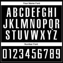 Load image into Gallery viewer, Custom Black White-Red Authentic Baseball Jersey