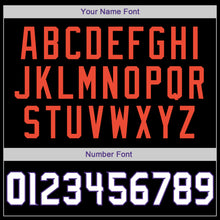 Load image into Gallery viewer, Custom Stitched Black White-Orange Sports Pullover Sweatshirt Hoodie