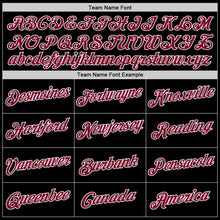 Load image into Gallery viewer, Custom Stitched Black White-Maroon Sports Pullover Sweatshirt Hoodie