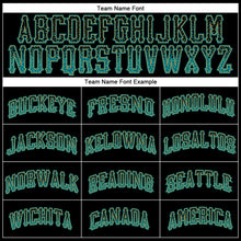 Load image into Gallery viewer, Custom Black Teal-Old Gold Authentic Drift Fashion Baseball Jersey