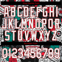 Load image into Gallery viewer, Custom Black White-Red 3D Skull Fashion Performance T-Shirt