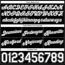 Load image into Gallery viewer, Custom Black White Pinstripe White-Gray Authentic Basketball Shorts