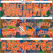 Load image into Gallery viewer, Custom Black Orange-White 3D Pattern Design Hawaii Bush Authentic Basketball Shorts