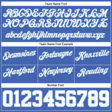 Load image into Gallery viewer, Custom Blue White-Light Blue Authentic Throwback Basketball Shorts