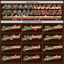 Load image into Gallery viewer, Custom Stitched Brown Vintage USA Flag-Cream Sports Pullover Sweatshirt Hoodie