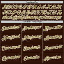 Load image into Gallery viewer, Custom Stitched Brown Camo-Cream Sports Pullover Sweatshirt Hoodie
