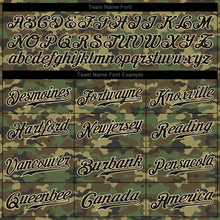 Load image into Gallery viewer, Custom Stitched Camo Black-Cream Sports Pullover Sweatshirt Salute To Service Hoodie