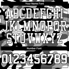 Load image into Gallery viewer, Custom Stitched Camo White-Black 3D Sports Pullover Sweatshirt Salute To Service Hoodie