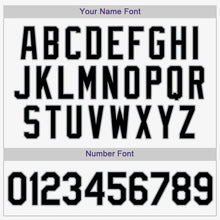 Load image into Gallery viewer, Custom White Purple Pinstripe Black-Gray Baseball Jersey