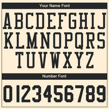 Load image into Gallery viewer, Custom Cream Black Round Neck Basketball Jersey