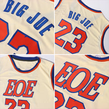 Load image into Gallery viewer, Custom Cream Red-Hunter Green Authentic Throwback Basketball Jersey