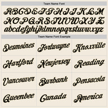 Load image into Gallery viewer, Custom Stitched Cream Black-Crimson Sports Pullover Sweatshirt Hoodie