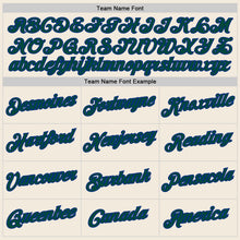 Load image into Gallery viewer, Custom Stitched Cream Hunter Green-Royal Sports Pullover Sweatshirt Hoodie