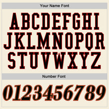 Load image into Gallery viewer, Custom Cream Black-Old Gold Performance T-Shirt