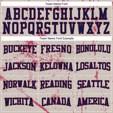 Load image into Gallery viewer, Custom Stitched Cream Crimson-Navy 3D American Flag Fashion Sports Pullover Sweatshirt Hoodie
