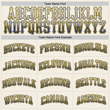 Load image into Gallery viewer, Custom Cream Navy-Gold Authentic Drift Fashion Baseball Jersey