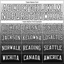 Load image into Gallery viewer, Custom Stitched Gray White-Black Fade Fashion Sports Pullover Sweatshirt Hoodie