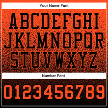 Load image into Gallery viewer, Custom Stitched Black Orange Fade Fashion Sports Pullover Sweatshirt Hoodie