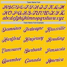 Load image into Gallery viewer, Custom Gold Navy-Light Blue Authentic Baseball Jersey