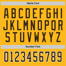 Load image into Gallery viewer, Custom Gold Brown-White Hockey Jersey