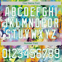 Load image into Gallery viewer, Custom Graffiti Pattern White-Kelly Green 3D Performance T-Shirt