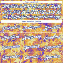 Load image into Gallery viewer, Custom Stitched Splashes Graffiti Pattern White-Royal 3D Sports Pullover Sweatshirt Hoodie