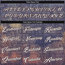 Load image into Gallery viewer, Custom Graffiti Pattern White-Black 3D Sky's The Limit Authentic Baseball Jersey