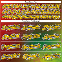 Load image into Gallery viewer, Custom Graffiti Pattern Gold-Black 3D Authentic Baseball Jersey