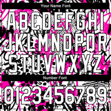 Load image into Gallery viewer, Custom Graffiti Pattern White-Black 3D Performance T-Shirt