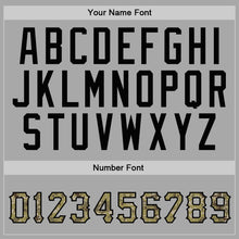 Load image into Gallery viewer, Custom Stitched Gray Camo-Black Sports Pullover Sweatshirt Hoodie